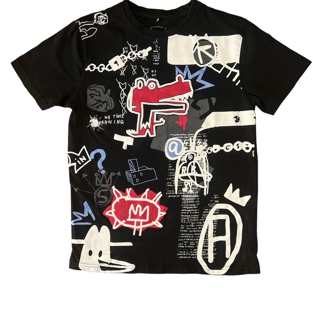 Kids south pole “basquiat” style art
